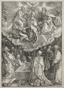 Życie Dziewicy: Wniebowzięcie Najświętszej Maryi Panny, 1504-1505. autorstwa Albrecht Dürer