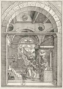 Życie Dziewicy: Zwiastowanie autorstwa Albrecht Dürer