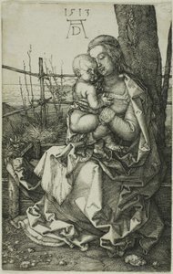 Madonna przy drzewie autorstwa Albrecht Dürer