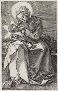 Madonna karmiąca autorstwa Albrecht Dürer