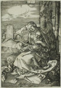 Madonna z gruszką autorstwa Albrecht Dürer