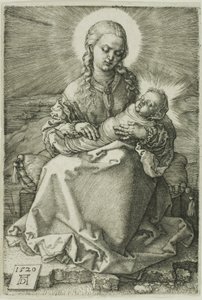Madonna z owiniętym niemowlęciem autorstwa Albrecht Dürer