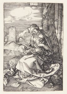 Madonna z gruszką autorstwa Albrecht Dürer