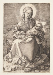 Madonna z owiniętym niemowlęciem autorstwa Albrecht Dürer