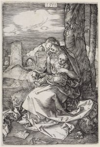 Maria z gruszką autorstwa Albrecht Dürer