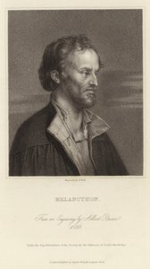 Melancthon - niemiecki reformator i współpracownik Marcina Lutra (1497 1560) autorstwa Albrecht Dürer