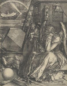 Melancolia I, 1514. autorstwa Albrecht Dürer