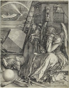 Melancolia I, 1514. autorstwa Albrecht Dürer