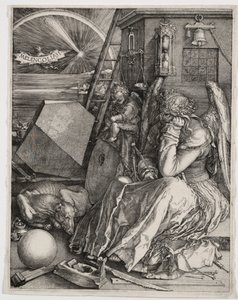 Melencolia I, 1514. autorstwa Albrecht Dürer