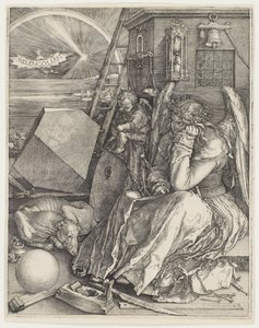 Melencolia I, 1514 autorstwa Albrecht Dürer