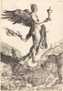 Nemezis (Wielka Fortuna) autorstwa Albrecht Dürer