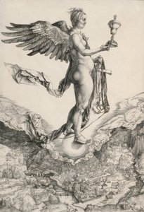 Nemezis (Wielka Fortuna) autorstwa Albrecht Dürer