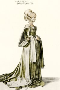 Tancerka norymberska autorstwa Albrecht Dürer