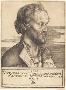 Filip Melanchton autorstwa Albrecht Dürer