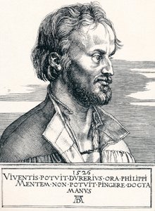 Filip Melanchton, 1526 1906. autorstwa Albrecht Dürer