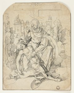 Pieta autorstwa Albrecht Dürer