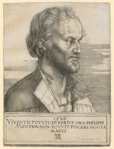 Portret Philippa Melanchthona autorstwa Albrecht Dürer