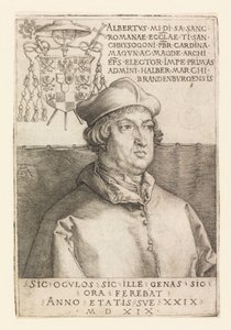 Portret Alberta z Moguncji autorstwa Albrecht Dürer