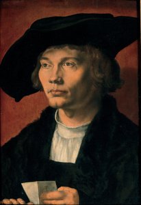 Portret Bernharda von Reesena, 1521 autorstwa Albrecht Dürer