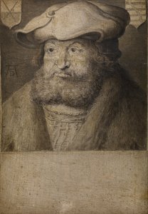 Portret Fryderyka III, elektora saskiego 1463-1525, ok. 1930 r. 1525 autorstwa Albrecht Dürer