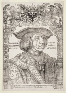 Portret Maksymiliana I autorstwa Albrecht Dürer