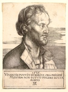 Portret Filipa Melanchtona autorstwa Albrecht Dürer