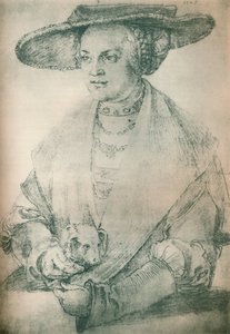 Portret damy, c1500-1520, 1903 autorstwa Albrecht Dürer
