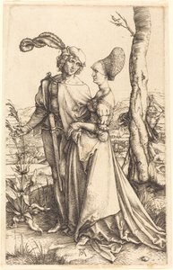 Promenada autorstwa Albrecht Dürer
