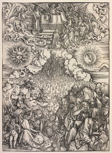 Objawienie św. Jana: otwarcie szóstej pieczęci autorstwa Albrecht Dürer