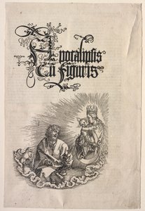 Objawienie św. Jana: Strona tytułowa do Apokalipsy autorstwa Albrecht Dürer