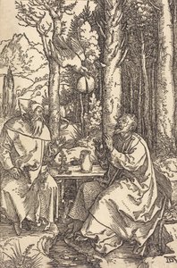 Św. Antoni i Św. 1504. autorstwa Albrecht Dürer