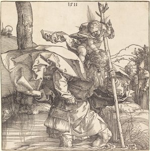Święty Krzysztof autorstwa Albrecht Dürer