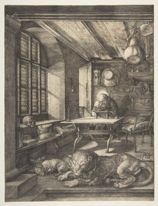 Święty Hieronim w swojej pracowni autorstwa Albrecht Dürer