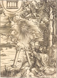 Święty Jan pożerający księgę autorstwa Albrecht Dürer