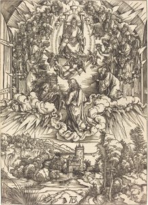 Święty Jan przed Bogiem i starszymi autorstwa Albrecht Dürer