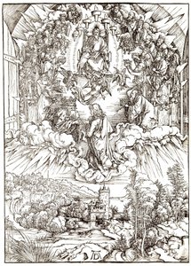 Święty Jan przed Bogiem i starszymi autorstwa Albrecht Dürer