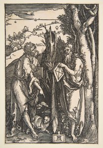 Św. Jan Chrzciciel i Św. Onufrego, ca. 1503. autorstwa Albrecht Dürer