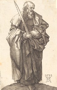 Św. Szymon, 1523. autorstwa Albrecht Dürer
