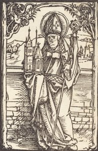 Św. Wolfgang, ok. 1930 1500. autorstwa Albrecht Dürer