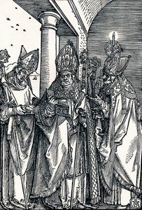 Święci Mikołaj, Ulryk i Erazm, 1508 1906. autorstwa Albrecht Dürer