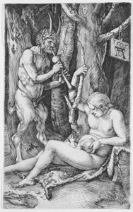 Rodzina Satyrów autorstwa Albrecht Dürer
