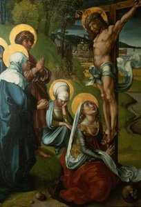 Ukrzyżowanie poliptyku Siedmiu Boleści, 1495-1496. autorstwa Albrecht Dürer