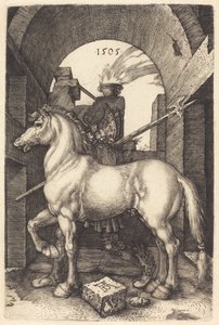 Mały koń, 1505. autorstwa Albrecht Dürer