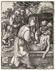 Mała pasja: Osadzanie. autorstwa Albrecht Dürer