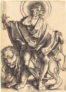 Słońce Sprawiedliwości autorstwa Albrecht Dürer