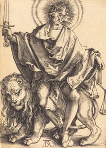 Słońce Prawości, ok. godz. 14991500. autorstwa Albrecht Dürer