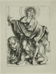 Słońce Sprawiedliwości (Sędzia) autorstwa Albrecht Dürer