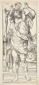 Św. Krzysztof autorstwa Albrecht Dürer
