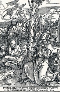 Stygmaty św. Franciszka, 1504 1906 autorstwa Albrecht Dürer