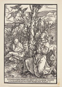Stygmatyzacja św. Franciszka autorstwa Albrecht Dürer